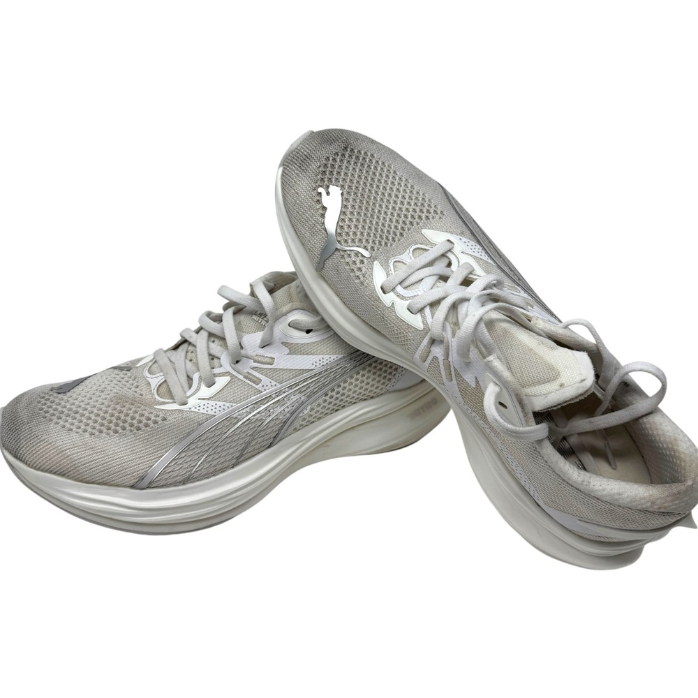 Puma Deviate Nitro 3 Men's Road Running Shoes White Size 8.5